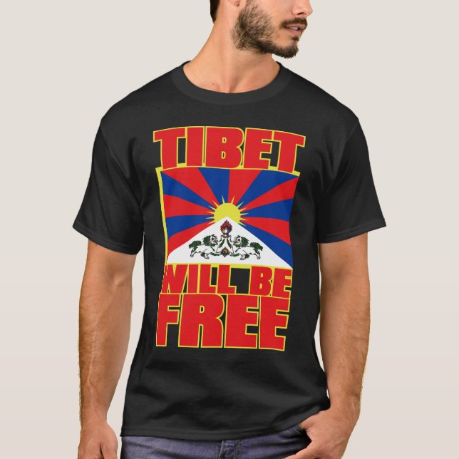 TIBET IST KOSTENLOS T-Shirt (Vorderseite)