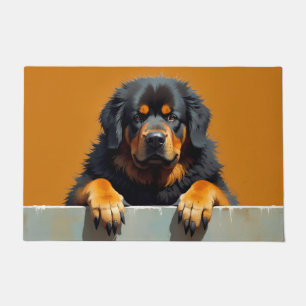 Tibet-Mastiff-Fußmatten-Kunst Fußmatte