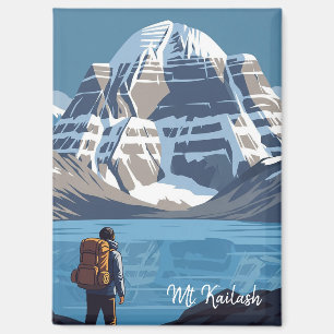 Tibet Mount Kailash Travel Magnet