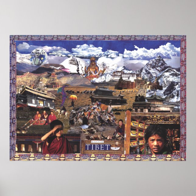 Tibet Poster (Vorne)