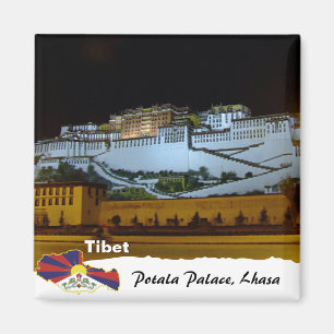 Tibet, Potala-Palast, Lhasa / Himalaja Magnet