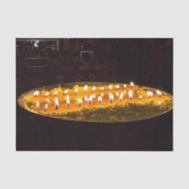 Tibet - Ritual Butter Lampe Seidenpapier