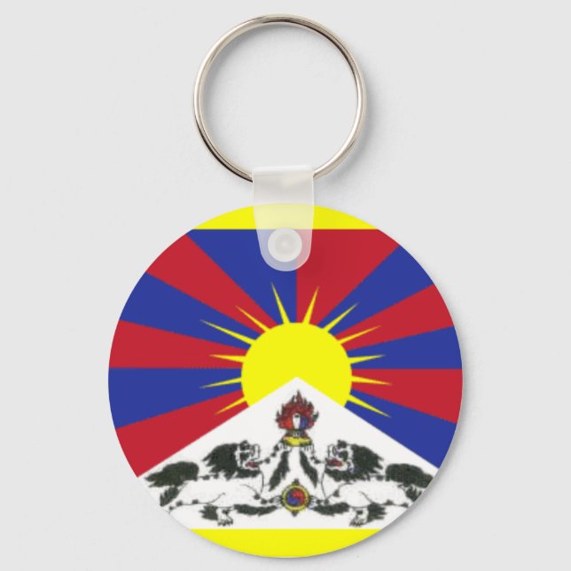 Tibet Schlüsselanhänger (Vorderseite)