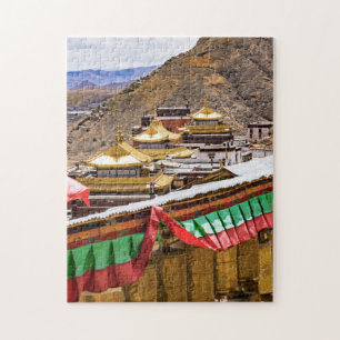 Tibet, Shigatse - Kloster Tashilumpo Puzzle
