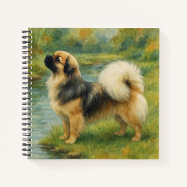 Tibet-Spaniel Notizbuch