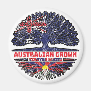 Tibet Tibetisch Australisch Australien Baum Wurzel Magnet