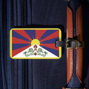 Tibet & Tibetische Flag Reise Mode / Himalayas Lu Gepäckanhänger