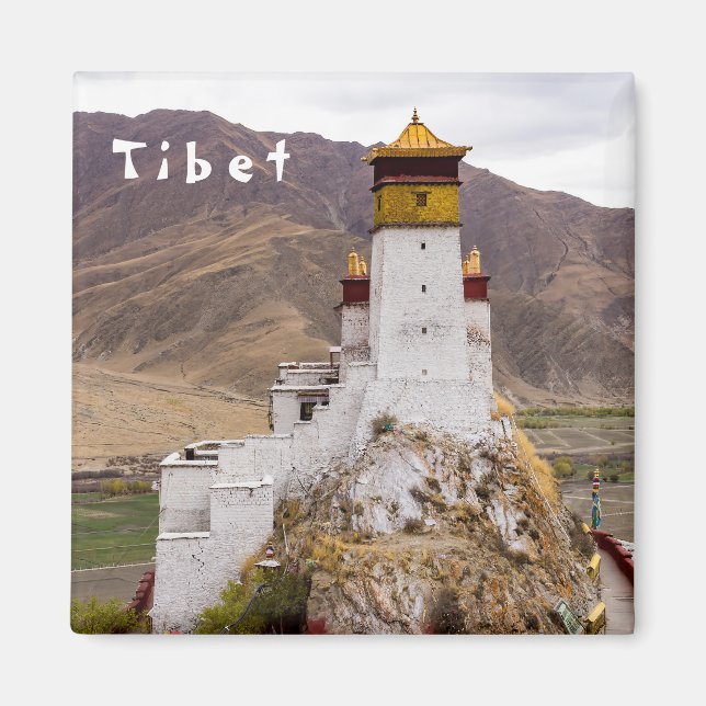 Tibet - Yumbulakhang-Palast Magnet (Vorne)