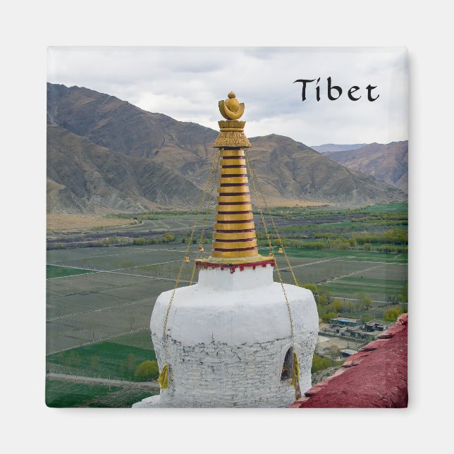 Tibet - Yumbulakhang-Palast Magnet (Vorne)