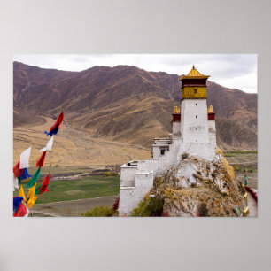 Tibet - Yumbulakhang-Palast Poster