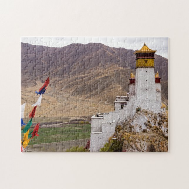 Tibet - Yumbulakhang-Palast Puzzle (Horizontal)