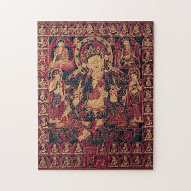 Tibetan Bodhisattva ~ Buddhismus Puzzle (Vertikal)