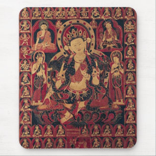 Tibetan Bodhisattva Mousepad