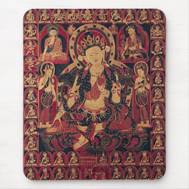 Tibetan Bodhisattva Mousepad (Vorne)