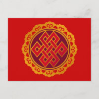 Tibetan Karma Buddhismus Eternaler Knot