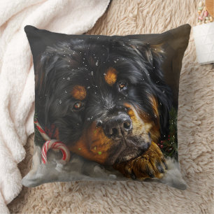 Tibetan Mastiff Dog Weihnachtsfest Kissen