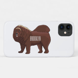 Tibetan Mastiff Hunde Cartoon Illustration Case-Mate iPhone Hülle