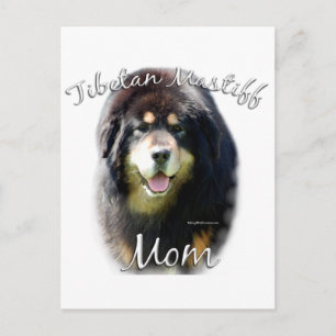 Tibetan Mastiff Mama 2 Postkarte