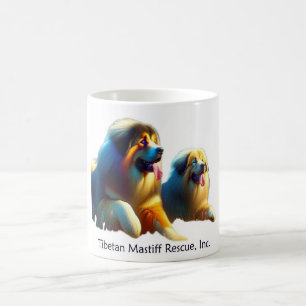 Tibetan Mastiff Pair Kaffeetasse