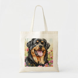 Tibetan Mastiff Tote Bag Watercolor Dog Tragetasche