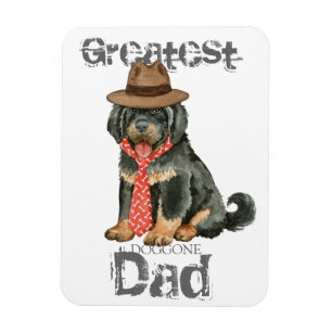 Tibetan Mastiff Vater Magnet