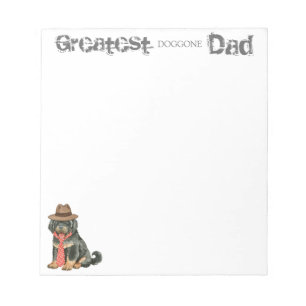 Tibetan Mastiff Vater Notizblock