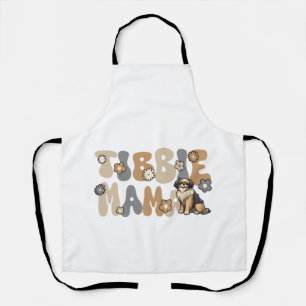 Tibetan Spaniel Groovy Tibbie Mama Schürze