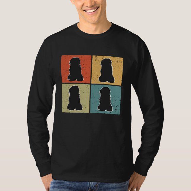 Tibetan Terrier Vintage  3 T-Shirt (Vorderseite)