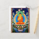 Tibetan Thangka Prabhutaratna Buddha Postkarte (Vorderseite/Rückseite Beispiel)