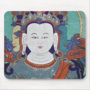 Tibetaner-Buddha-Mausunterlage Mousepad