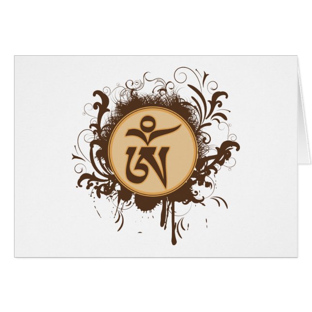 Tibetaner OM (Vorderseite (Horizontal))