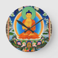 Tibetaner Thangka Prabhutaratna Buddha