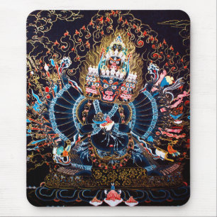 Tibetanische buddhistische Kunst (Chemckok Heruka) Mousepad