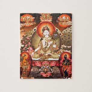 Tibetanische buddhistische Kunst Puzzle