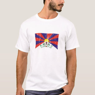 Tibetanische Flaggen-T - Shirts und Kleid