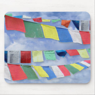 Tibetanische Gebets-Flaggen Mousepad