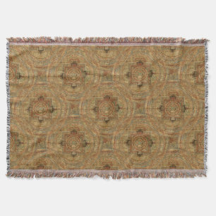 Tibetanische Mandala-Wurfs-Decke Decke