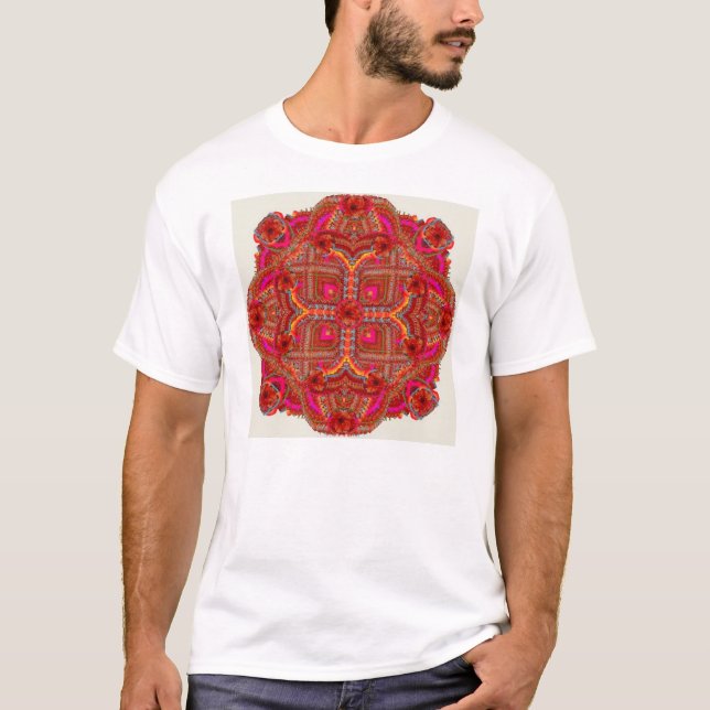 tibetanische Mohnblumen T-Shirt (Vorderseite)