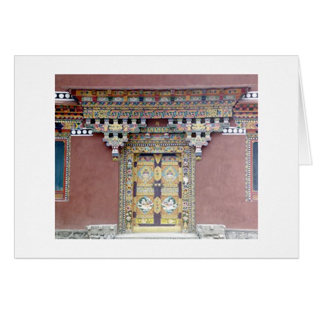 Tibetanische Tür (Vorderseite (Horizontal))