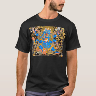 Tibetanischer buddhistischer Kunst-Druck T-Shirt