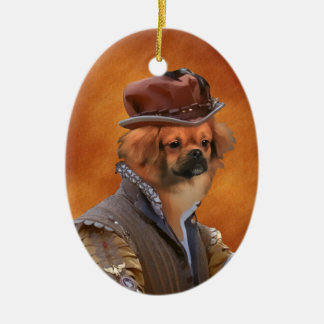 Tibetanischer SpanielBaron Ornament