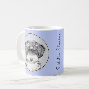 Tibetanischer Terrier-Malerei - niedliche Kaffeetasse