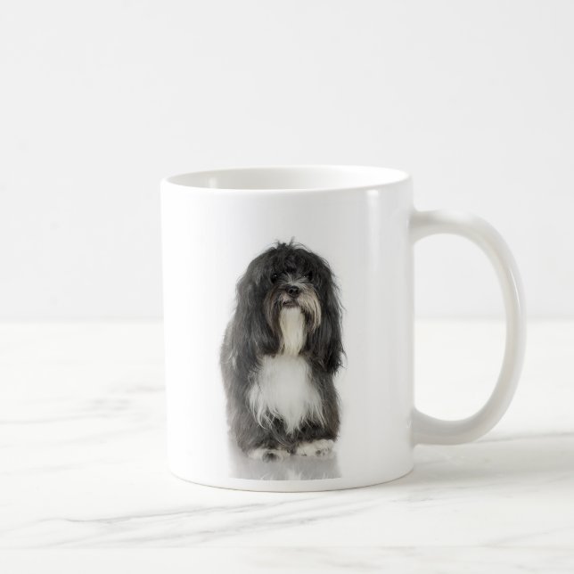 Tibetanischer Terrier-Tasse Kaffeetasse (Rechts)