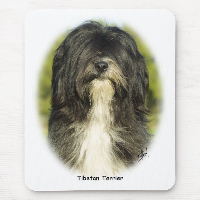 Tibetanisches Terrier Mousepad (Vorne)