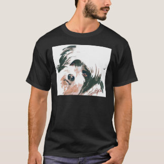 Tibetanisches Terrier-Porträt T-Shirt