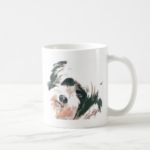 Tibetanisches Terrier-Porträt Tasse