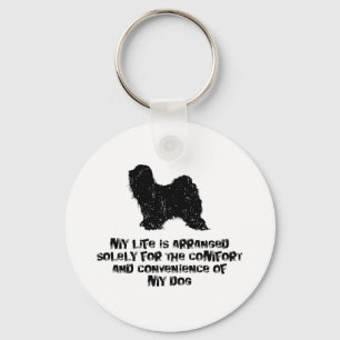 Tibetanisches Terrier Schlüsselanhänger