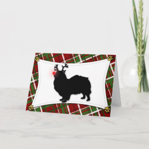 Tibeter Spanisch Reindeer Weihnachtskarte Feiertagskarte