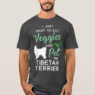 Tibeter Terrier Dog Cigar Liebhaber Xmas Birthda T-Shirt