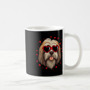 Tibeter Terrier Valentine Herz Niedliche Hundelieb Kaffeetasse